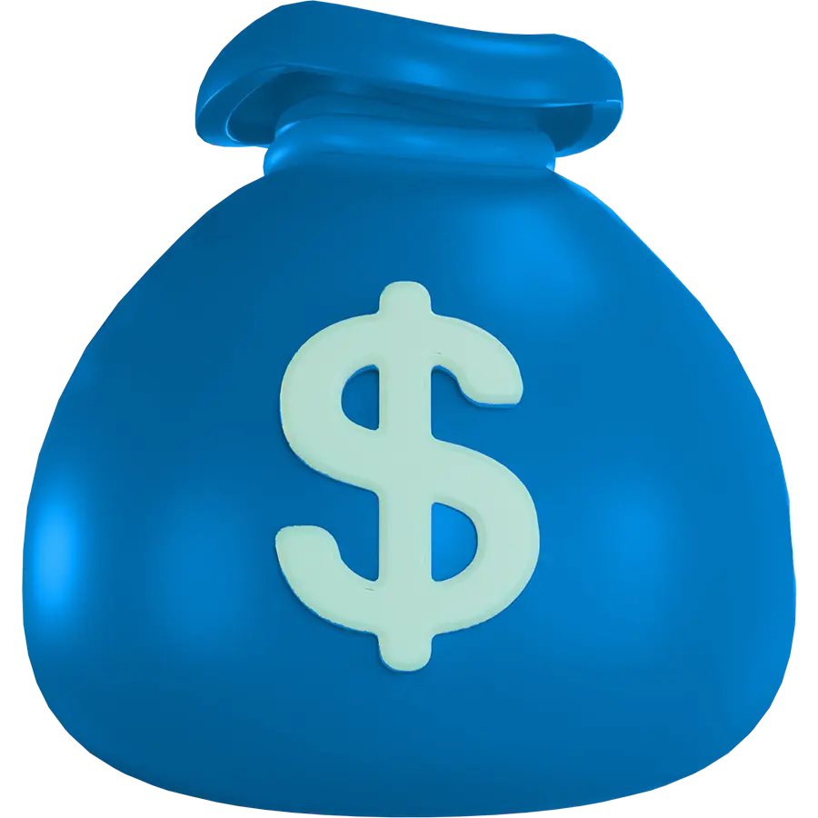 Moneybag 3d icon